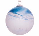 Fjellet kaller, håndmalt glasskule Oppover thumbnail
