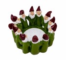 Nisser i ring grønn, 12 cm, Harvesttime thumbnail