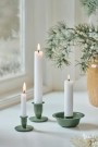 Grønn lysestake Hygge i metall, til kertelys thumbnail