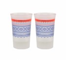 Marius shotglass - blå og rød 2-PK thumbnail