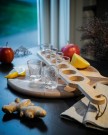 Norge shotglass 6 stk med furuplanke thumbnail