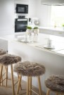 Sitteunderlag saueskinn, beige thumbnail