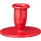 Rød lysestake Hygge i metall, til kertelys thumbnail