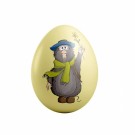 Flåklypa Påskeegg Ludvig, 15 cm Metall thumbnail