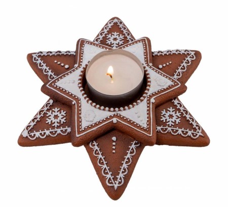 Pepperkake telysholder