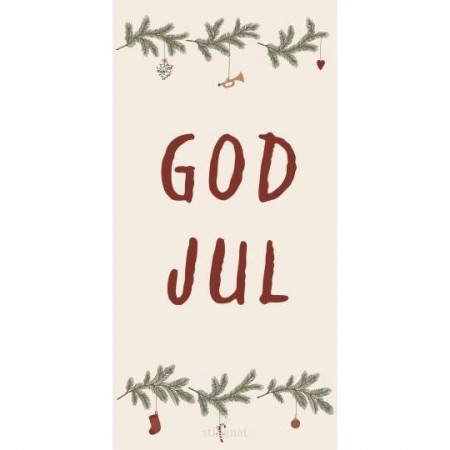 God Jul servietter, avlange