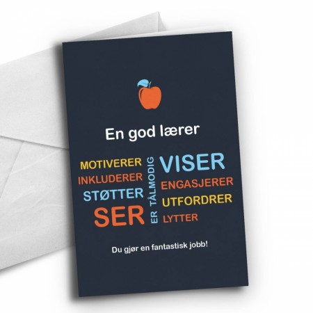Kort, En god lærer