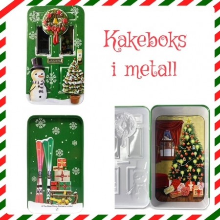 Metallboks dør jul