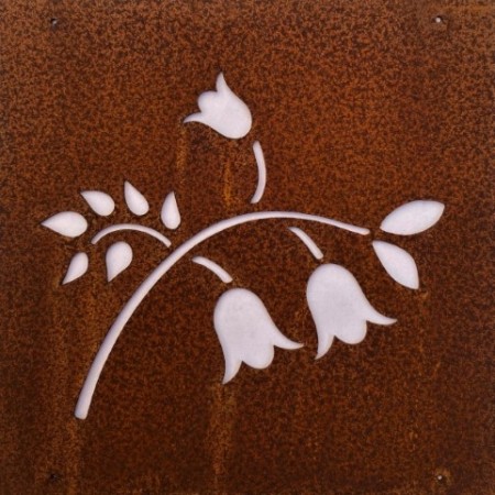 RUST skilt, blåklokke