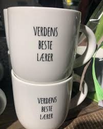 Kopp, Verdens beste lærer, hvit