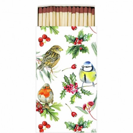 Fyrstikker, fugler vinter