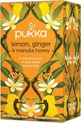Pukka Lemon ginger & manuka honey
