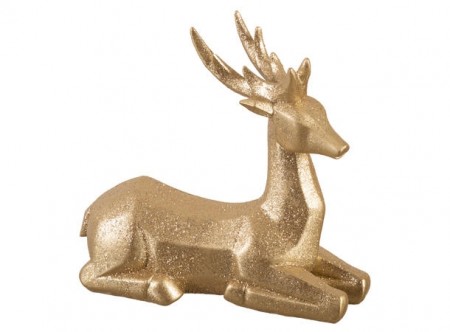 Reinsdyr champagne liggende