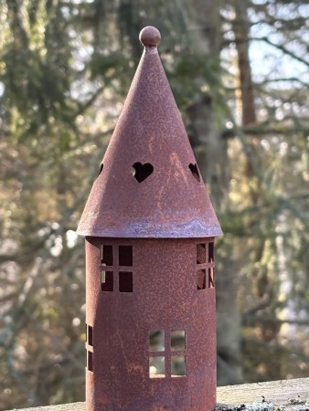 RUST lyslykt tårnhus, liten